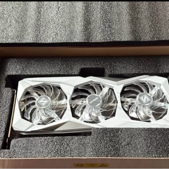 Steel Legend AMD Radeon RX 7600 Graphics Card - Silver. - Picture 2 of 2